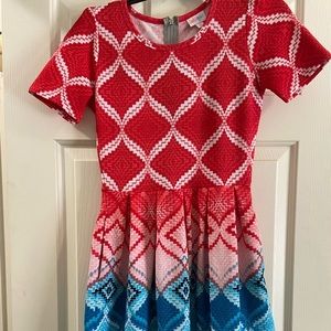 Never worn lularoe Amelia dress! Never worn other than to try on.